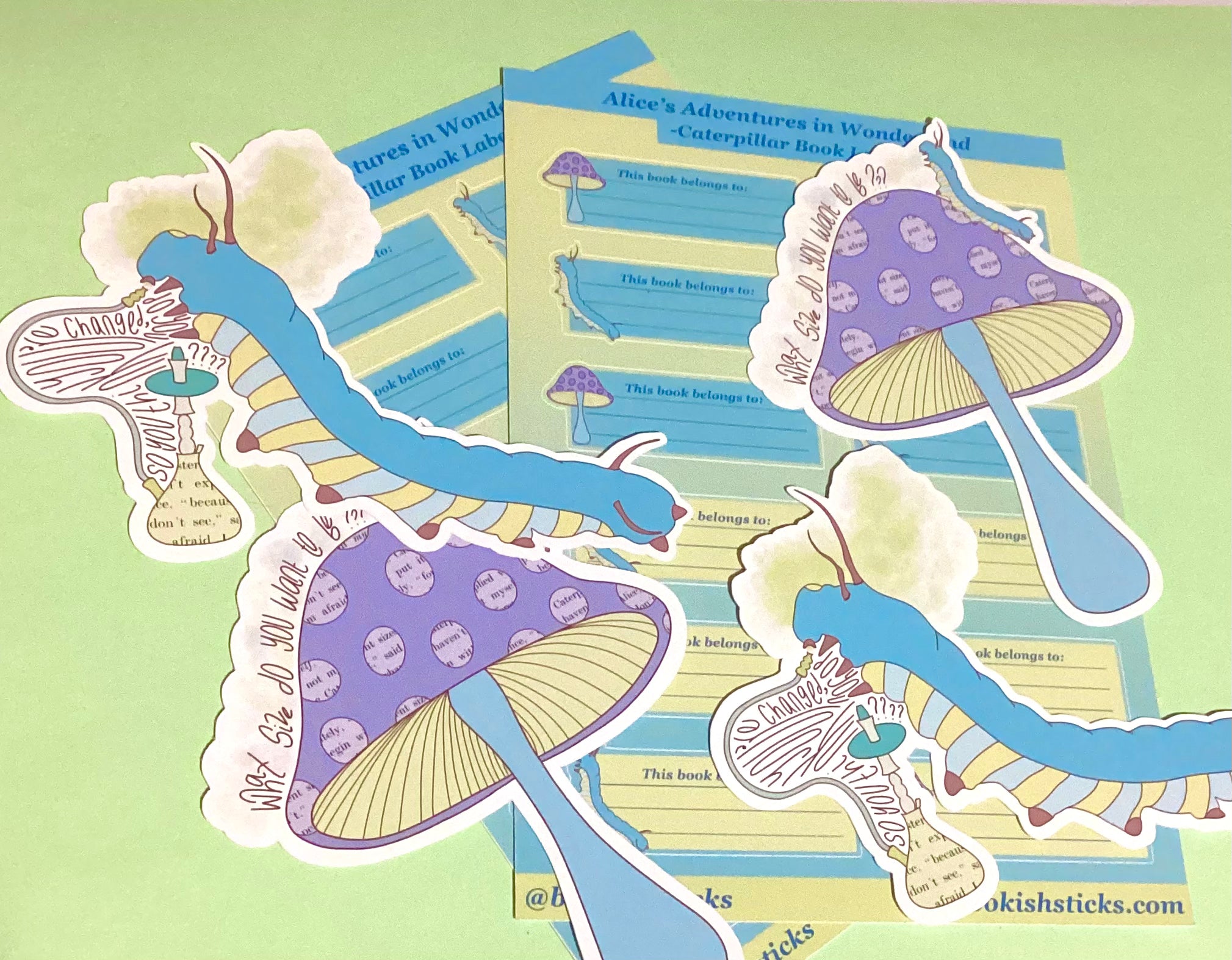 Full Alice's Adventures in Wonderland Caterpillar Collection