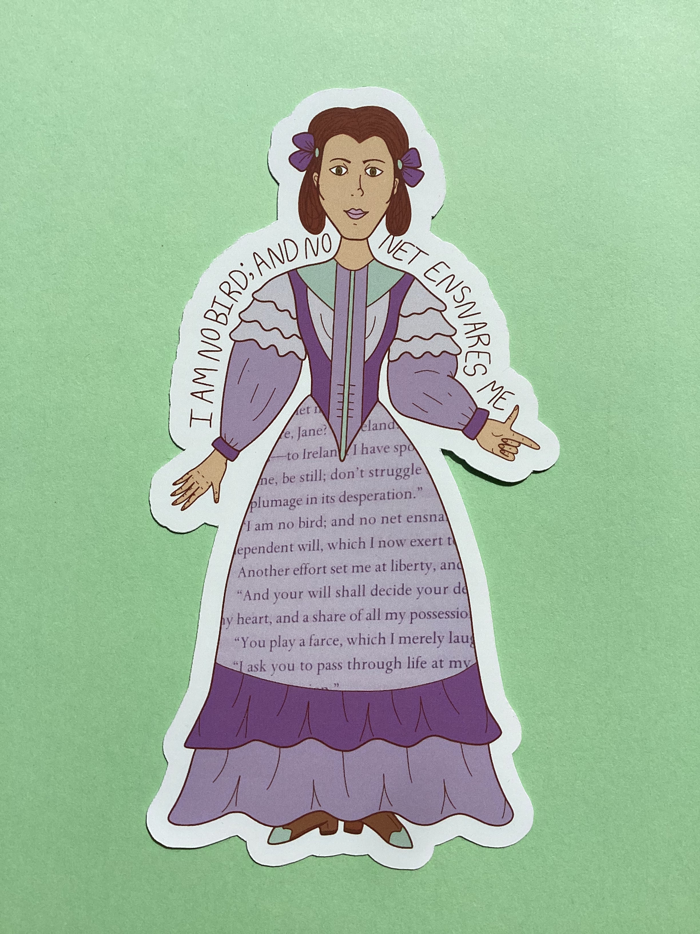 Jane Eyre Vinyl Sticker Set