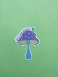 Caterpillar Mushroom Sticker