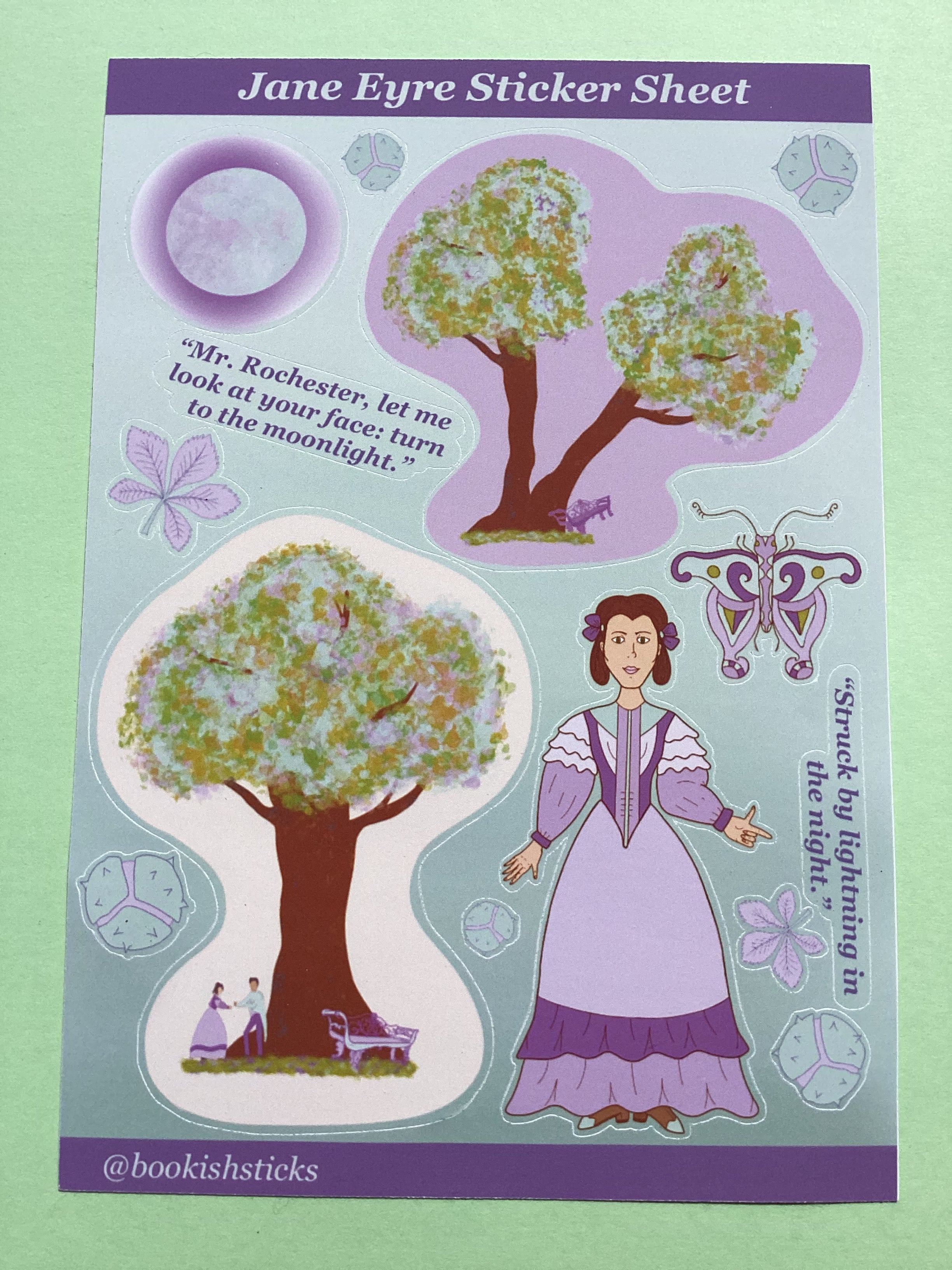Jane Eyre Ch23 Sticker Sheet